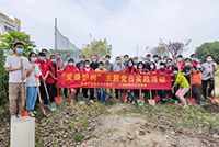 爱树护绿 共建绿色家园——九游(中国)集团党支部参加大龙街道党委组织